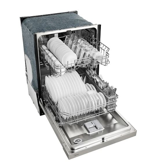 MDF24P1BST - Genuine OEM Midea 24 in. Built-in Dishwasher with Hybrid Stainless Steel Tub